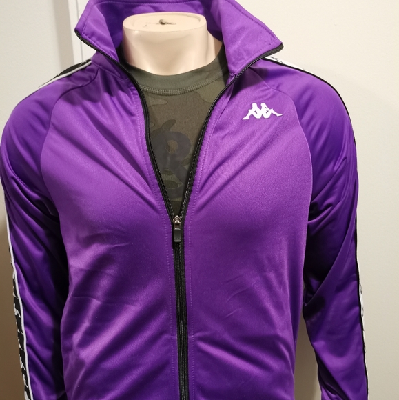 💎Rare Kappa Banda Anniston Jacket Purple S - Picture 5 of 12